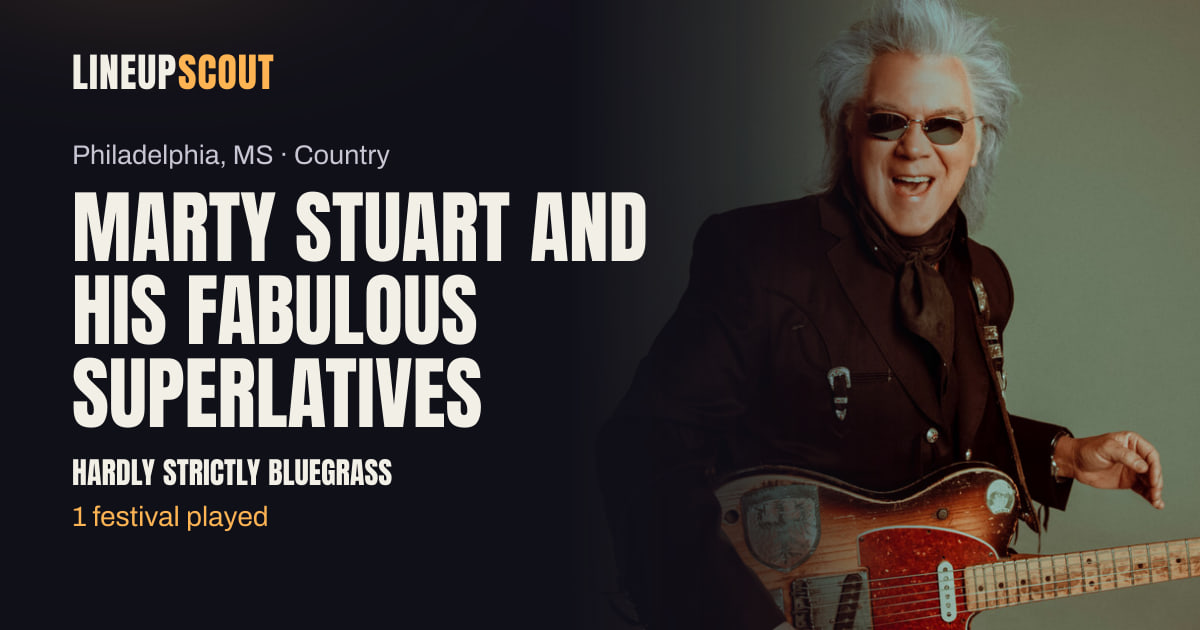 Marty Stuart and His Fabulous Superlatives Festivals